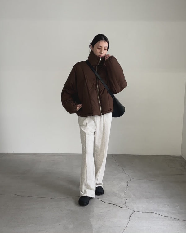 ダブルジップファイバーショートダウン