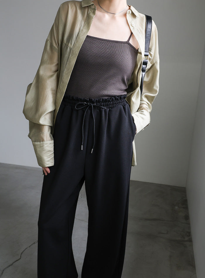 カットジョーゼットリラックスパンツ – SELECT MOCA