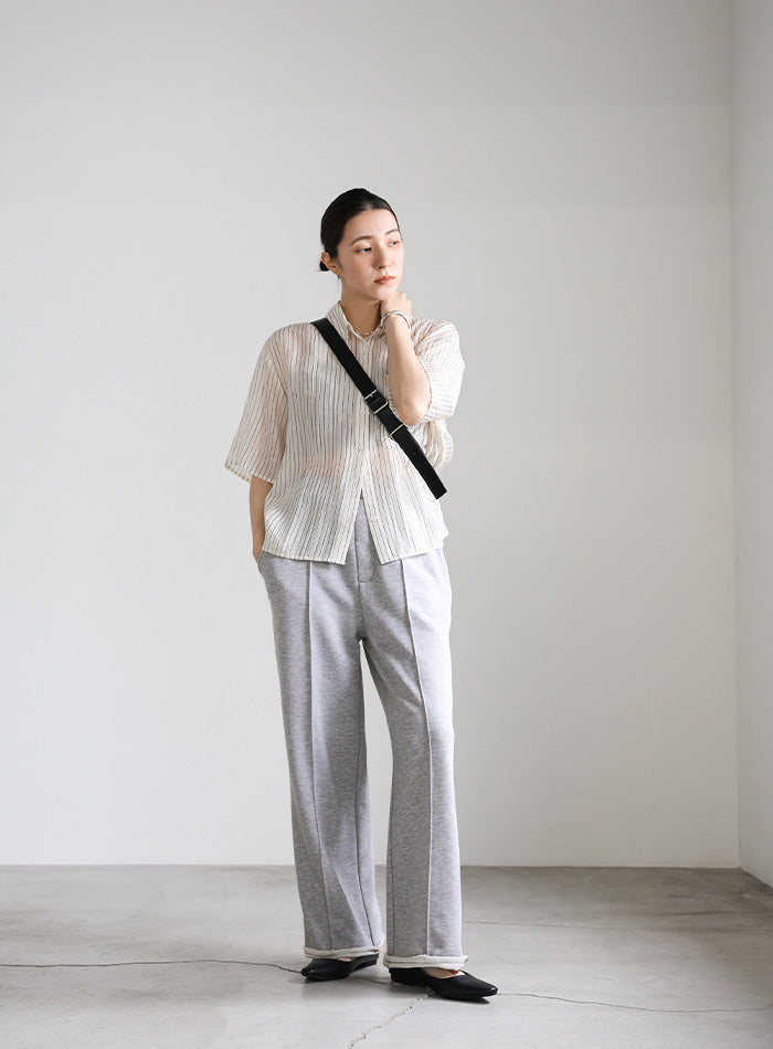 スウェットピンタックパンツ – SELECT MOCA