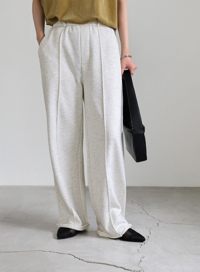 パンツ meika.0625 Acetate Polyester Collarless
