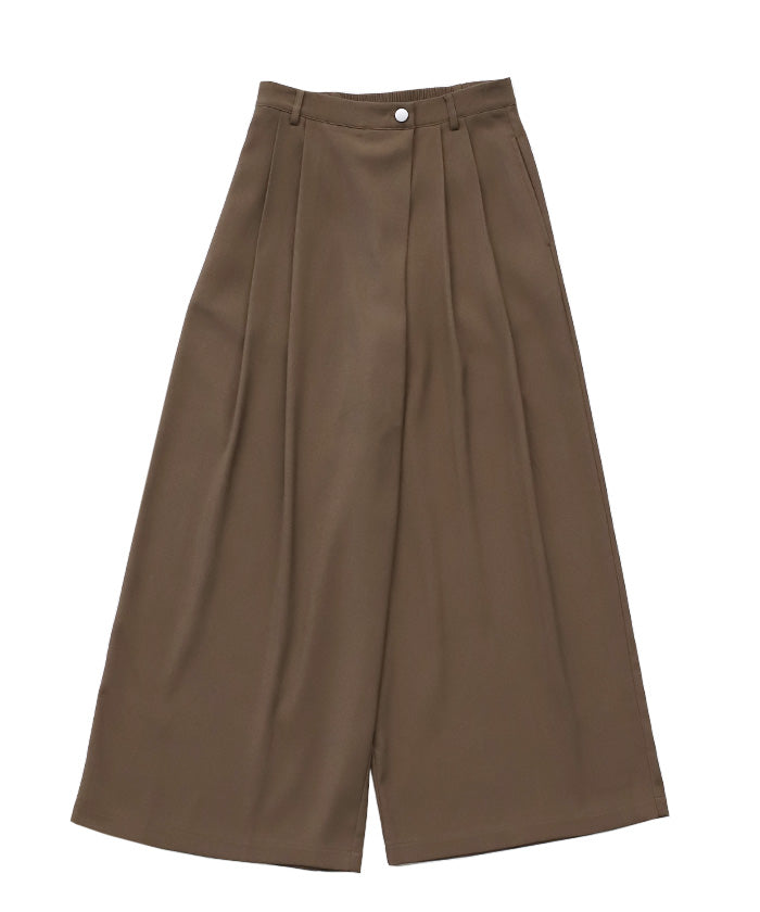 Et】Wrap 2Tuck Wide Pants – SELECT MOCA