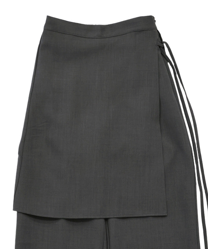 ラップスカートレイヤードスラックス – SELECT MOCA