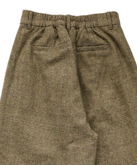チェックツイードタックワイドパンツ【official限定】