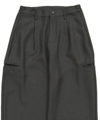 サイドポケットストレートスラックスパンツ