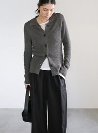 サイドポケットストレートスラックスパンツ