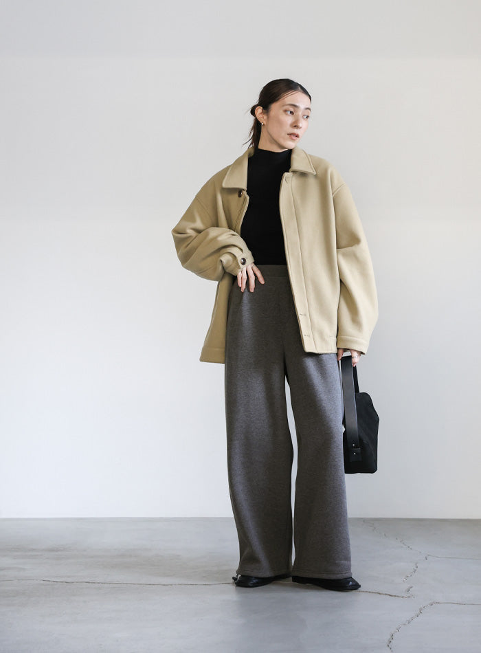 ソフトタッチスウェットルーズパンツ