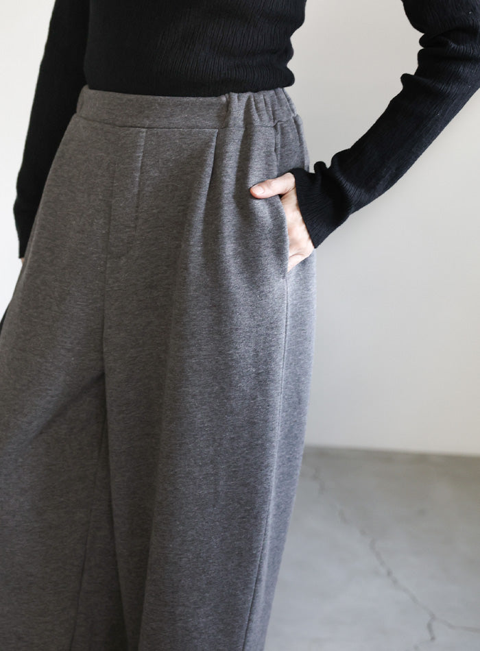 ソフトタッチスウェットルーズパンツ