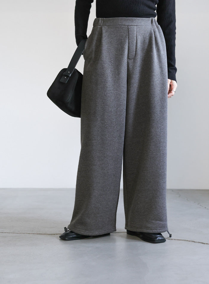 ソフトタッチスウェットルーズパンツ