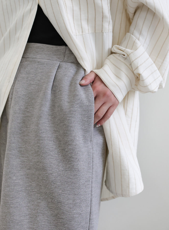 ソフトタッチスウェットルーズパンツ