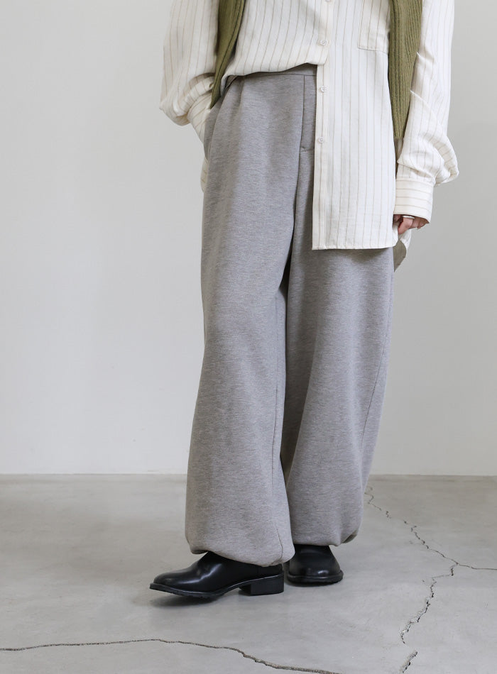 ソフトタッチスウェットルーズパンツ