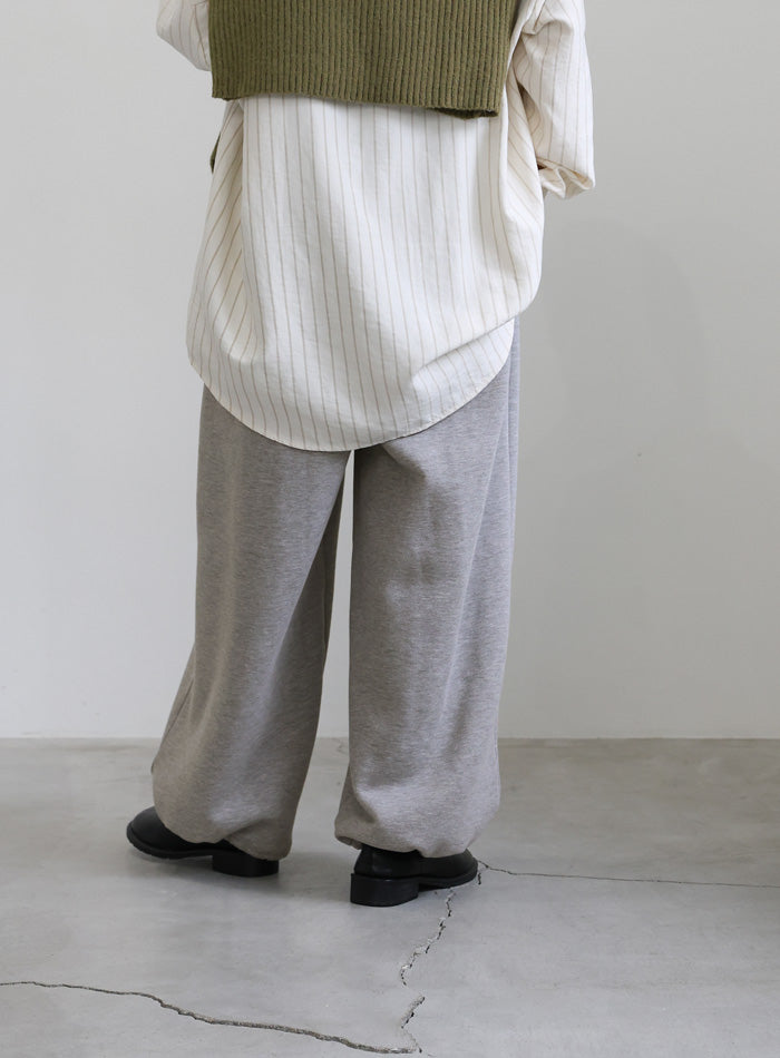 ソフトタッチスウェットルーズパンツ