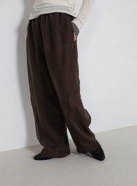 レイヤードイージーパンツ