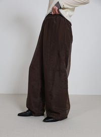 レイヤードイージーパンツ