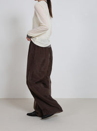 レイヤードイージーパンツ