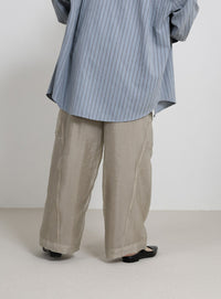 レイヤードイージーパンツ