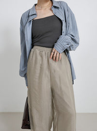 レイヤードイージーパンツ