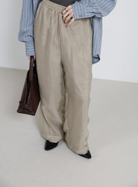 レイヤードイージーパンツ