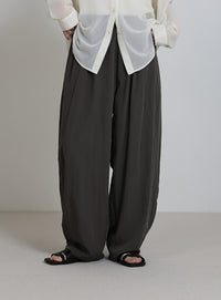 とろみイージーバルーンパンツ