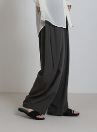 とろみイージーバルーンパンツ