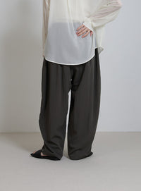 とろみイージーバルーンパンツ