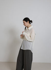 とろみイージーバルーンパンツ