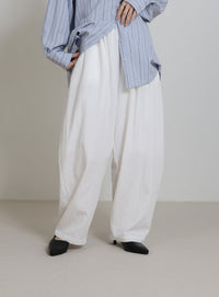 とろみイージーバルーンパンツ