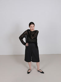 ツイルタックハーフパンツ