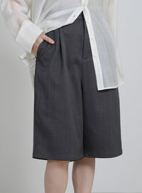 ツイルタックハーフパンツ