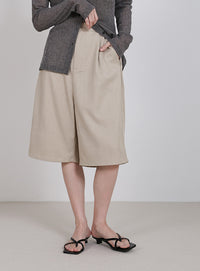 ツイルタックハーフパンツ