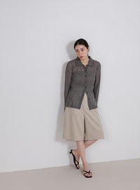 ツイルタックハーフパンツ