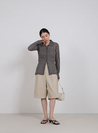 ツイルタックハーフパンツ