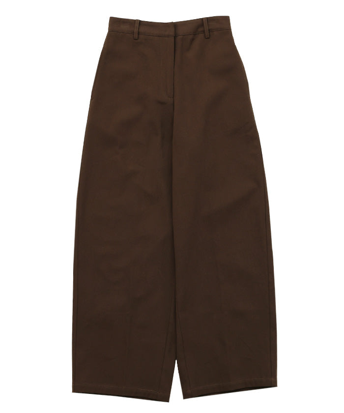 ハイウエストコットンカーブシルエットパンツ – SELECT MOCA