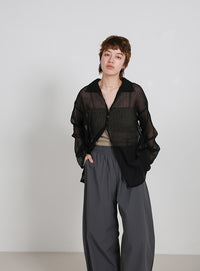 コクーンイージーナイロンパンツ