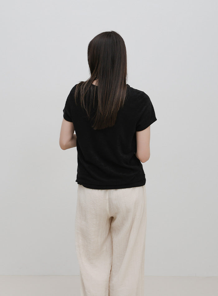 ワッシャーシアーリラックスパンツ – SELECT MOCA