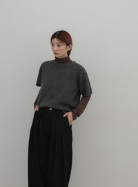 ベロアタックワイドパンツ