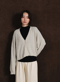 【Et】Knit Easy Wide Pants