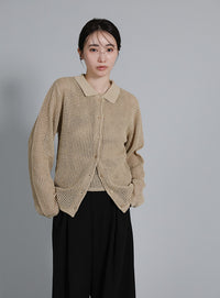 【Et】Tuck Wide Relaxed Pants