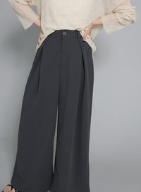 【Et】Tuck Wide Relaxed Pants