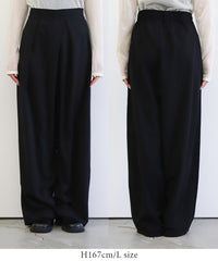 【Et】Relaxd Wrap Wide-Leg Pants