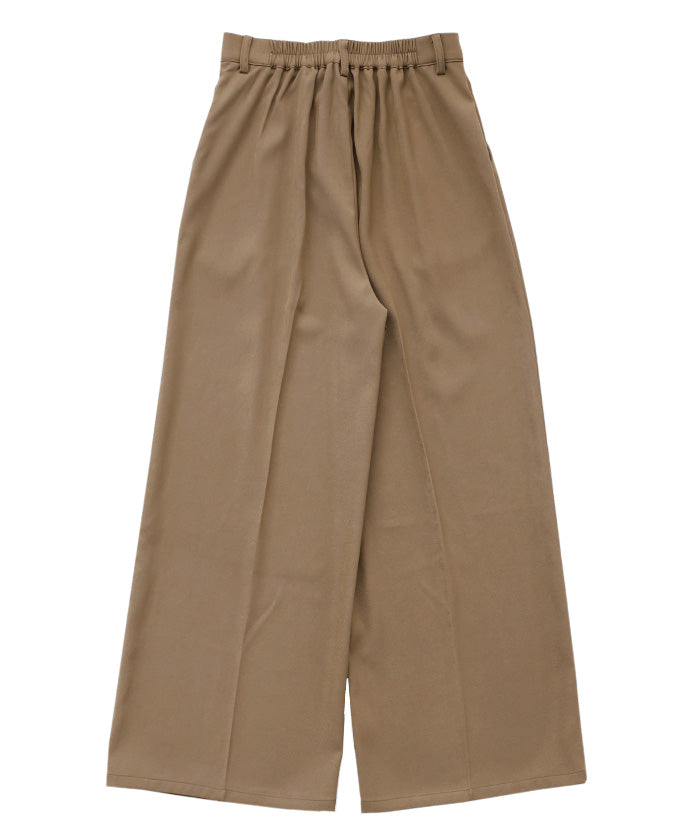 センタープレスワイドストレートスラックス – SELECT MOCA