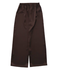 ストレートイージーサテンパンツ【セットアップ対応】