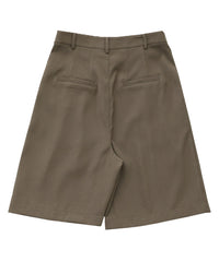 【Et】Two-Tuck Half Pants