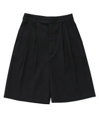 【Et】Two-Tuck Half Pants