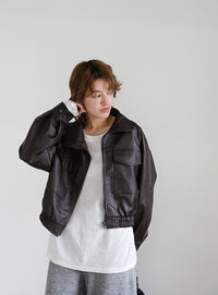 スラブシアークルーネックトップス