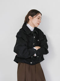 【サイズ展開あり】ビッグシルエットデニムジャケット