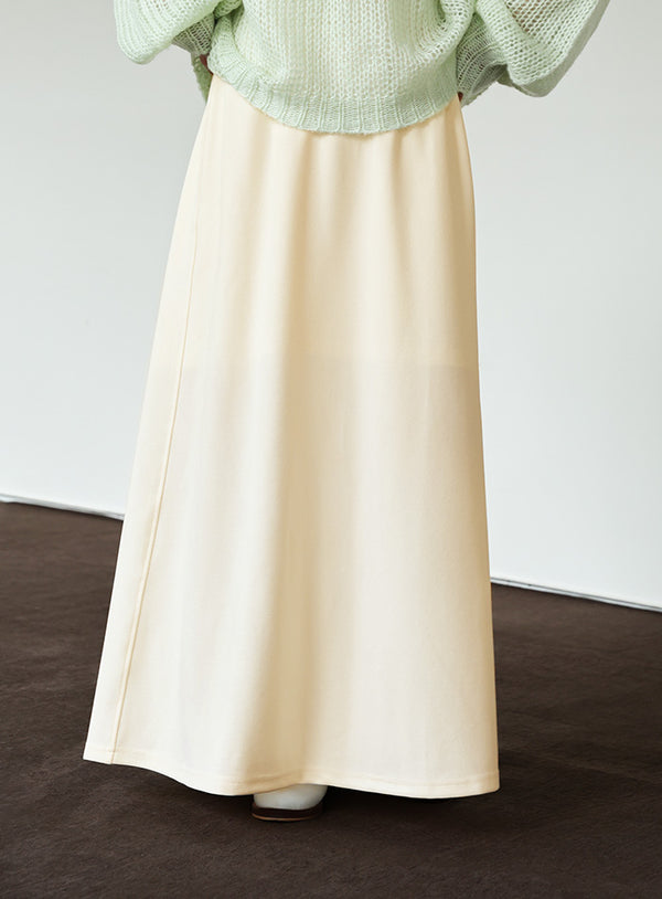 【Et】Cut Georgette Narrow Skirt