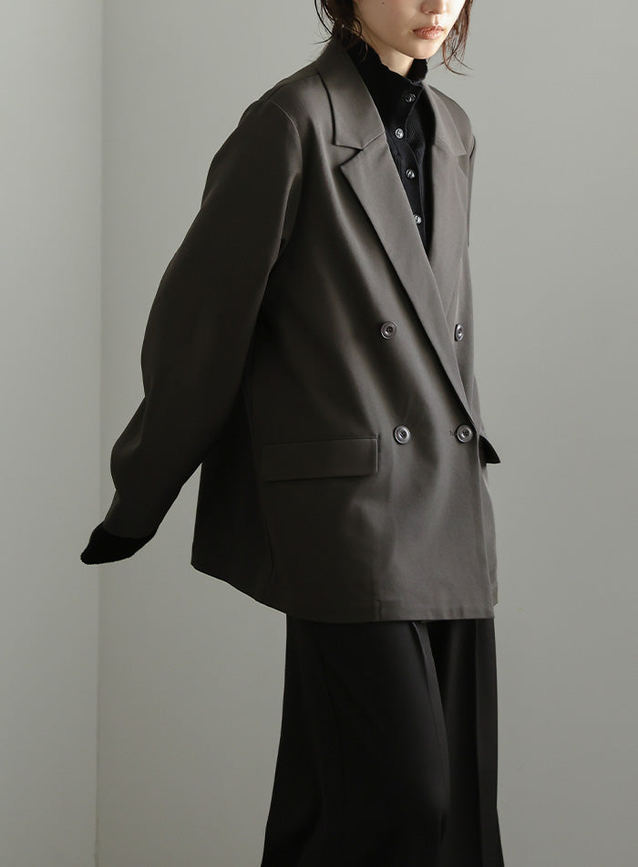 【Et】Double Button Tailored Jacket