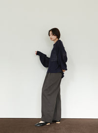 【Et】Wrap-Belt Chino Pants