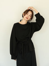 【Et】ウエストリボンダンボールトップス