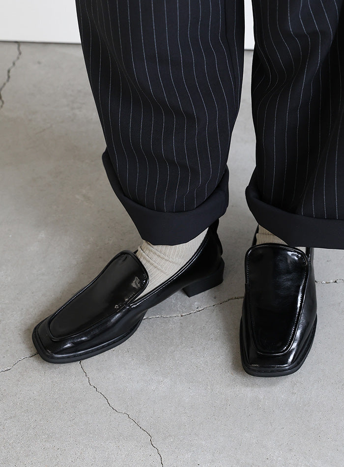 スクエアトゥシンプルローファー – SELECT MOCA